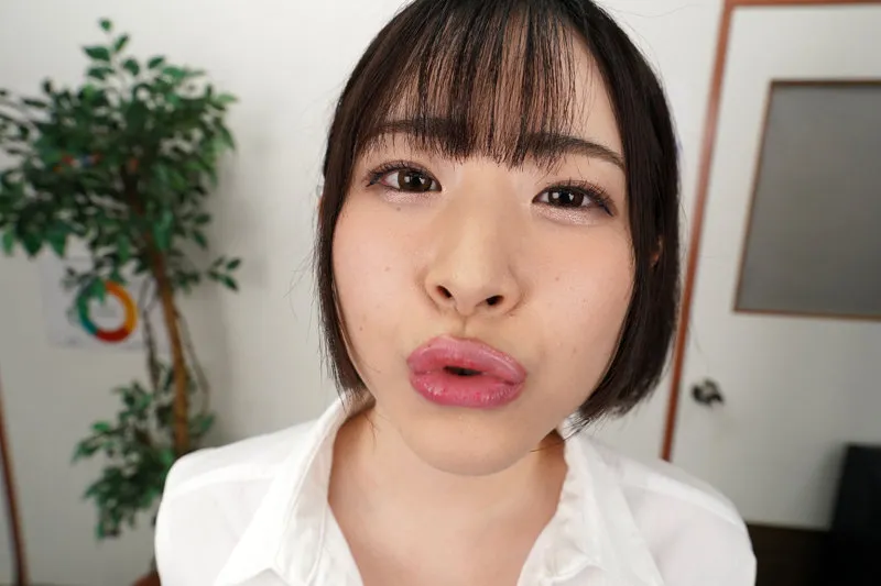 【VR】顔面特化アングルVR ～フェラがすっごい後輩女子社員と社内でイチャラブSEX～ 沙月恵奈