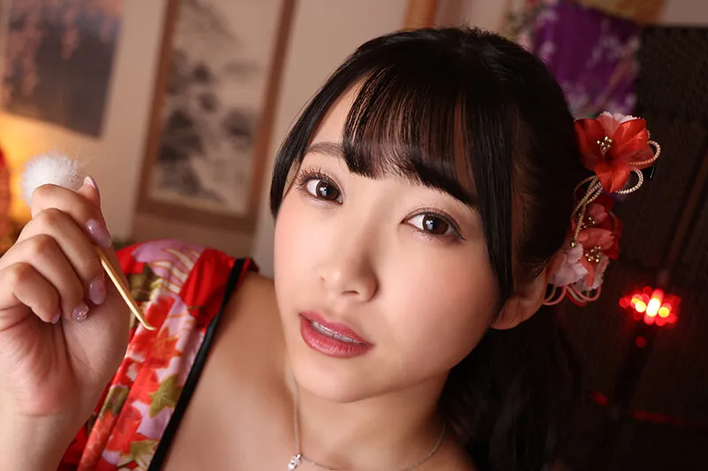 【VR】華やかな癒しの空間 脳をとろけさせる優しい囁きで耳を犯す 魅惑の花魁VR 姫咲はな