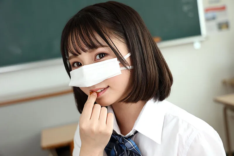 【由良かな】【JK】【VR】入学してまだ3か月… お互い顔もよく知らずに恋に落ちた僕等は欲望のおもむくままに教室エッチ 由良さん