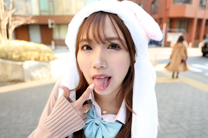 【JK】【VR】顔面特化アングルVR ～精子大好き！ちんしゃぶJ系 令和ギャル～ 和久井美兎