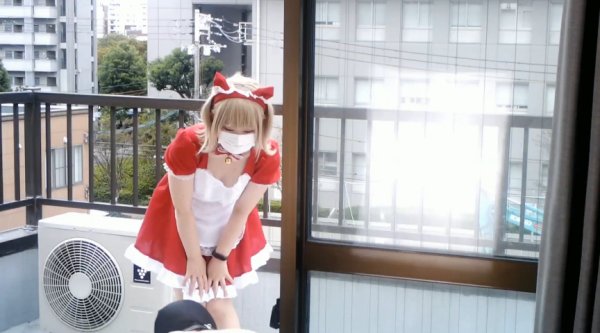 【SM・M男向け】猫メイドツキの最近ハマっているタマ遊び【ツキ】