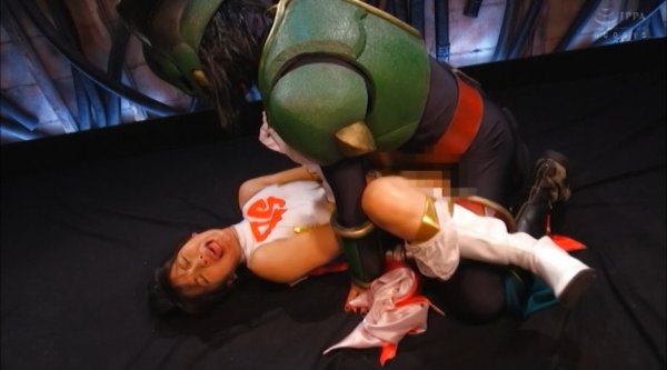 【水谷あおい】ヒロイン陥落Vol.111 科学鳥人隊バードスワン【ヒロピン】