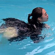 【JCセーラー服着衣水泳】卒業記念を忘れて【ウェット＆メッシー】