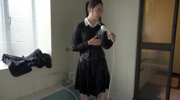 【JKウェット＆メッシー】次回作の画は？【制服でお風呂】