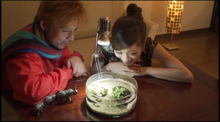 【卯水咲流 東凛 酒井あずさ】変態芸術 吸いつく結合