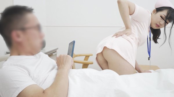 【蒼井れいな＆圷ひより＆浜名珠々乃】むっちり巨乳ナースたちの密着肉厚看護にフル勃起！？勃起チンポを我慢できない欲求不満ナースが治療のフリしてムッチリボディで誘惑してきてもう我慢できません！！