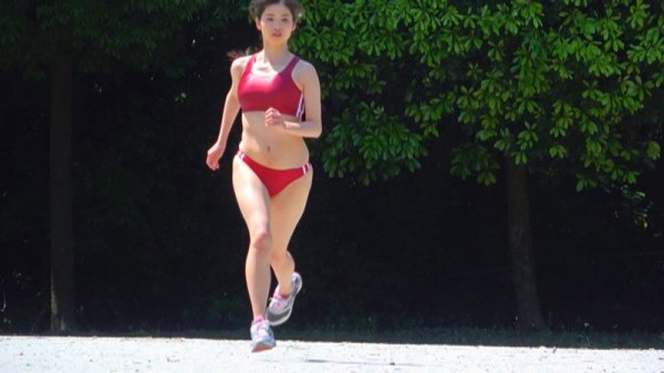 【朱果】乳M女子陸上選手 速水さくら【JK】