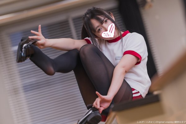 【JK盗撮】裏垢女子なるちゃんの盗撮生着替黒タイツブルマROM