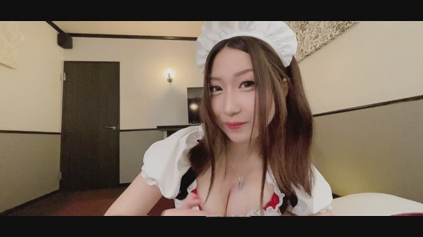 モデルのえびさんメイド服ゴム中ご奉仕プレイお風呂シーンもあるよ