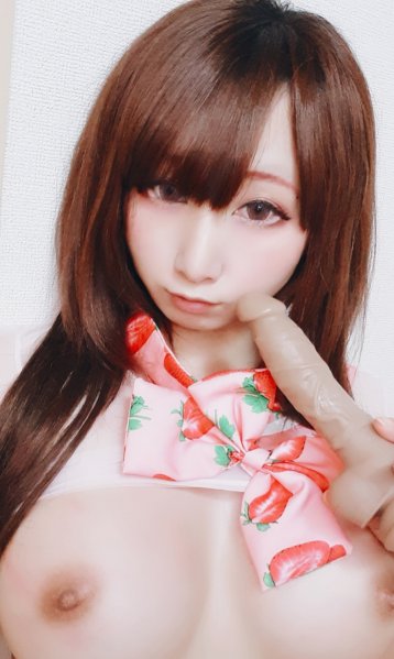 【あおいみつり×牛ビキニ】自撮りこすぷれおなにー①