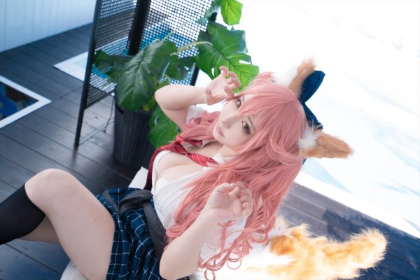 【サク】【FGO 玉藻の前】JK TAMAMO