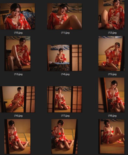 【着物エロ】★4K★Coser DALI-Vol.05　居酒屋　31P