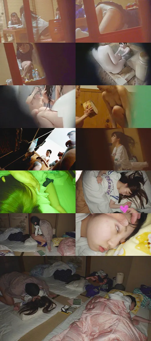 【笠木いちか＆新田みれい＆二ノ宮せな】【JK痴漢ハメ撮り流出】《特別記念作品》【修学旅行痴漢】【旅館風呂盗撮】【睡眠三重姦】広島県の若い美少女3人組　S級×３　＃20-①