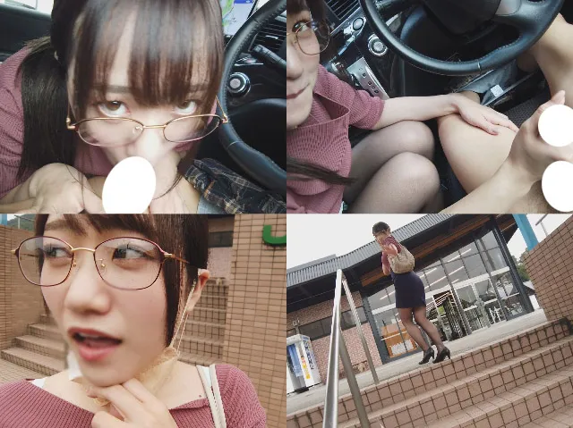 【若宮穂乃】【車内フェラ】外資系テック企業インテリOLと夜から朝までプライベートセックス4発射【第3回】