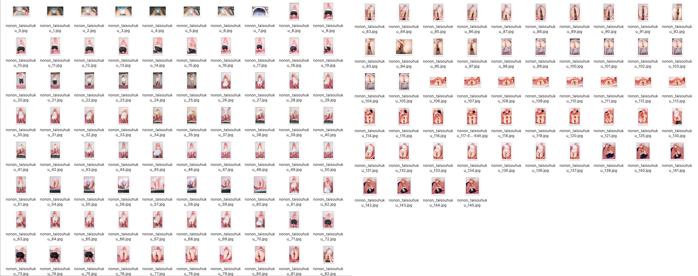 体操服ののん❣夜の大運動会！？今回はブルマではない体操服を着て色々やってみました❣ ブルマよりも、こっちのほうが懐かしいっていう人も結構いるはず❣