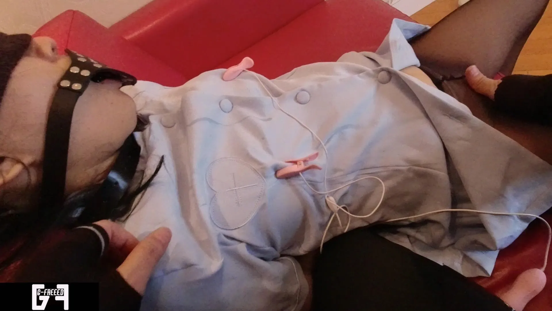 【ストッキング看護師SM調教】Seeするー　〜ノーブラナースストッキング〜