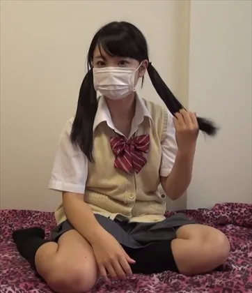 【JKライブ配信ハメ撮り流出】【神回ライブチャット62】清純で真面目そうな黒髪ツインテール【むっつり委員長】