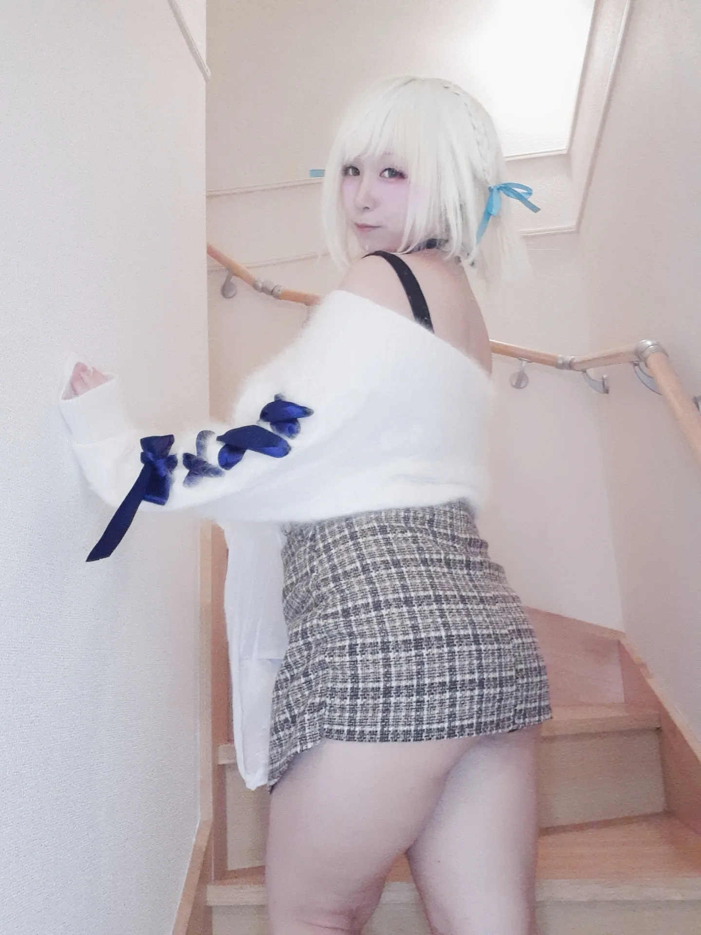 【あおいみつり】【JK】【ホロライブ 白銀ノエル】団長とお家デート