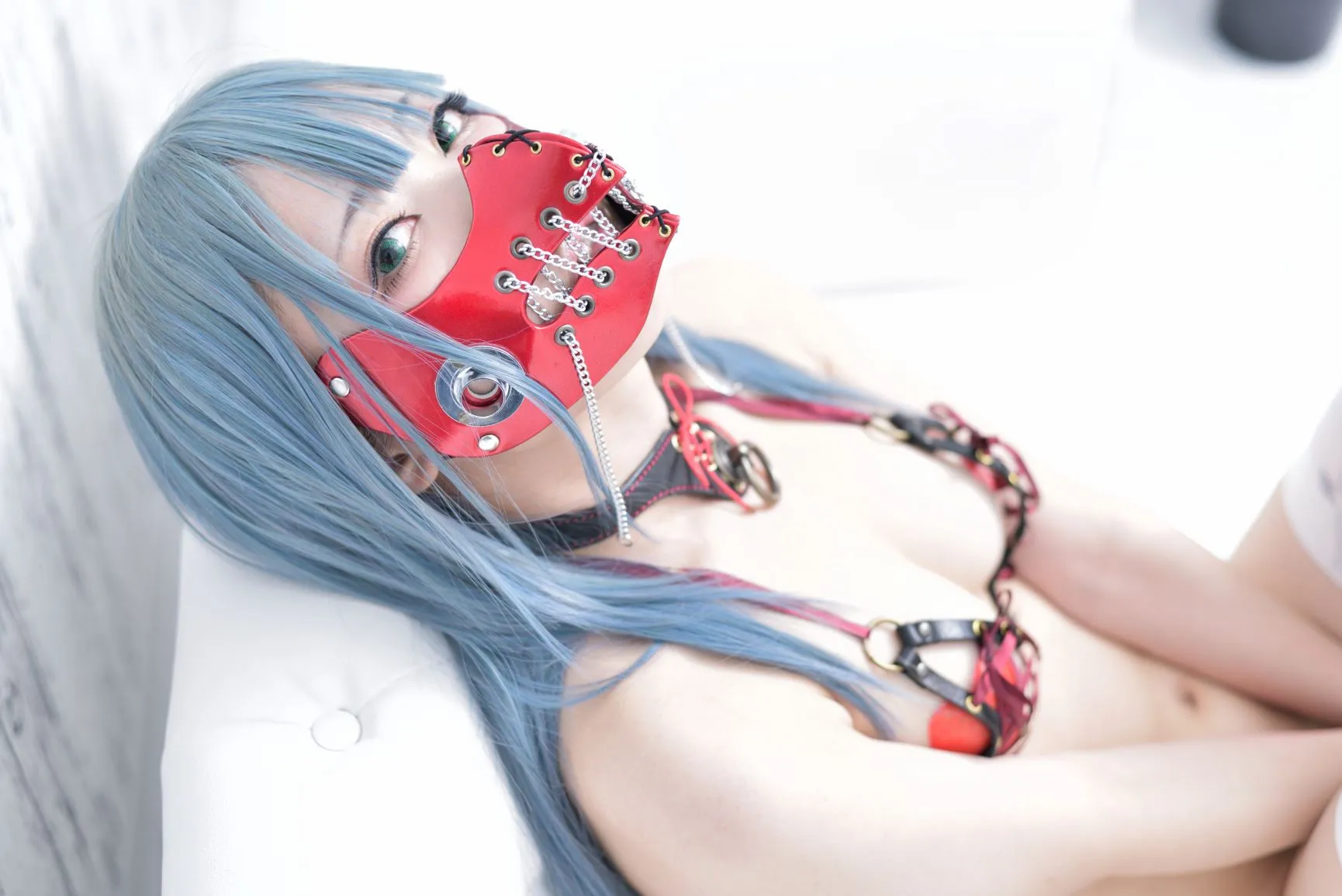 【藍川シエロ】【JK】LEATHER SIERO(RED)（レザー・シエロ（レッド））