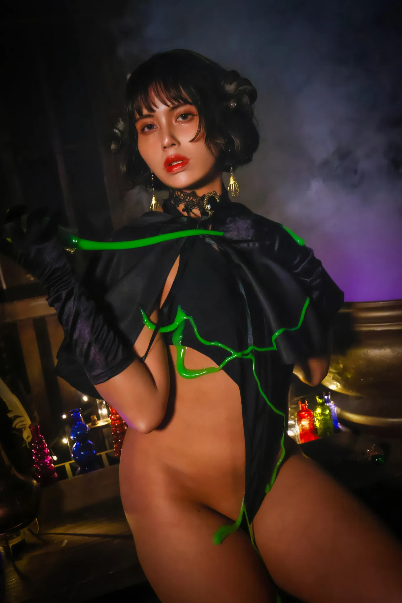 【黒井るく】ふしだらRPG【スライム・触手・縄緊縛】