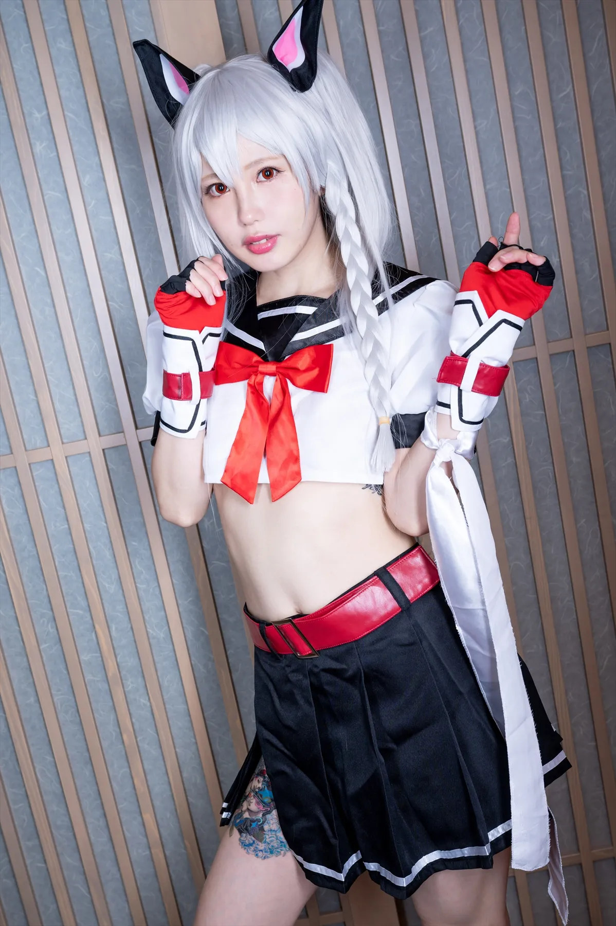 【餅月かなで】ソロモンのおもち【アズレン 夕立】