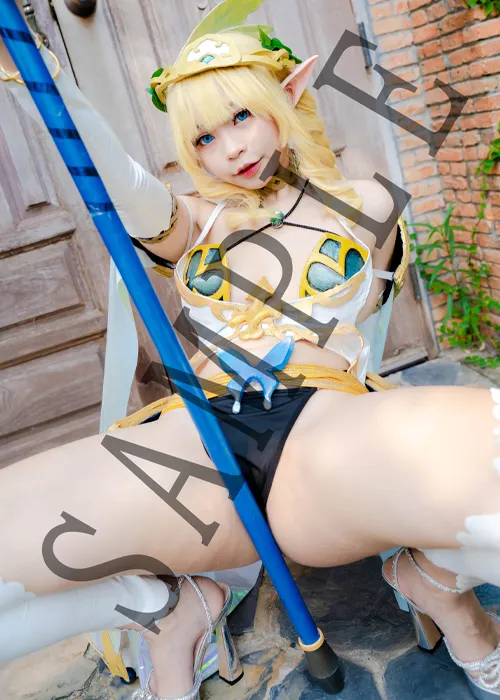 【カドリン仁美】HTM-086 エルフの里の戦士 彼女の名は「リンシア」