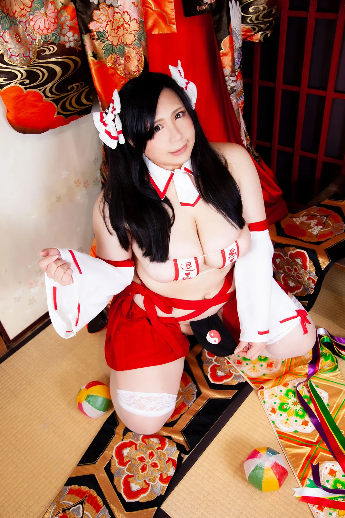 【蝶月真綾】裏巫女の遊穢れ【エロ巫女】