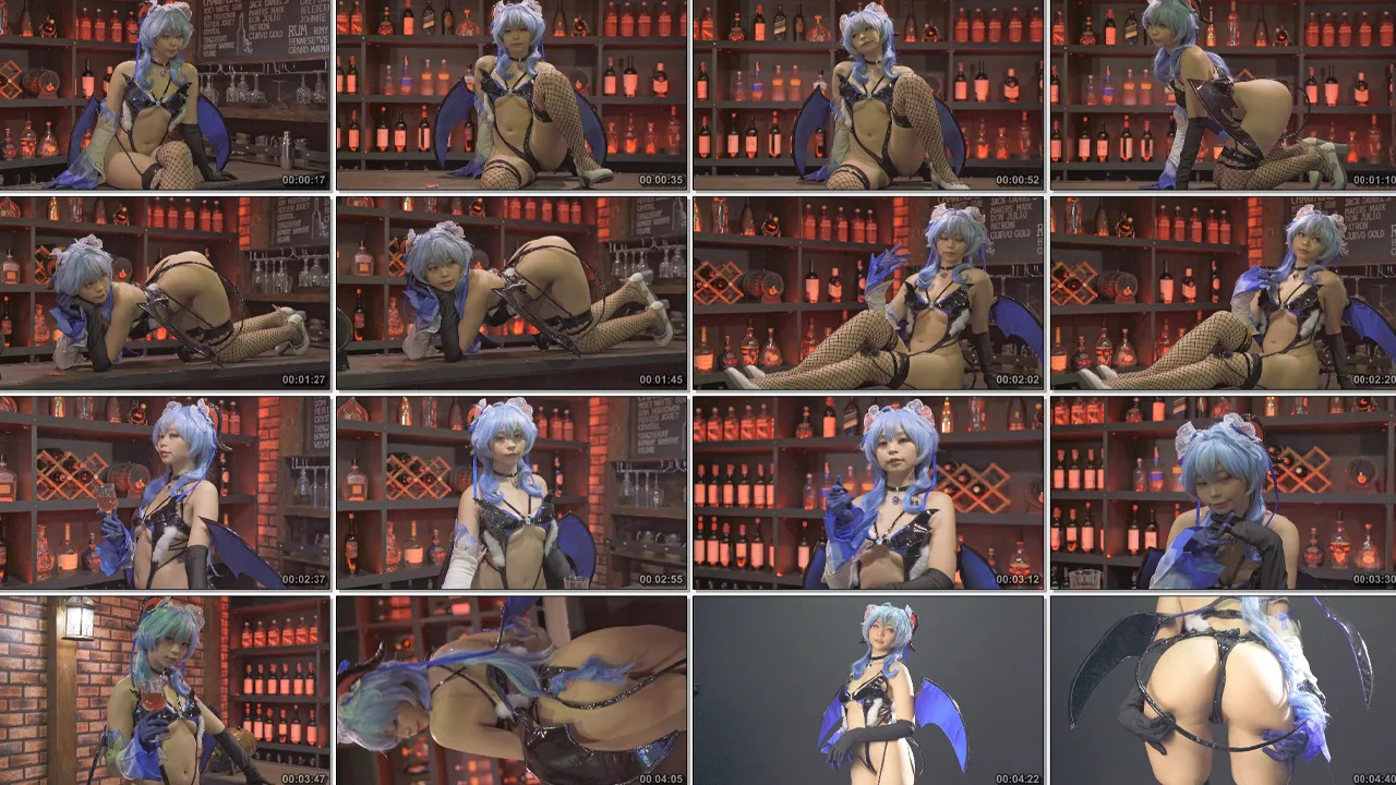 【カドリン仁美】【原神 甘雨】HTM-083: 甘雨がサキュバスになったとき