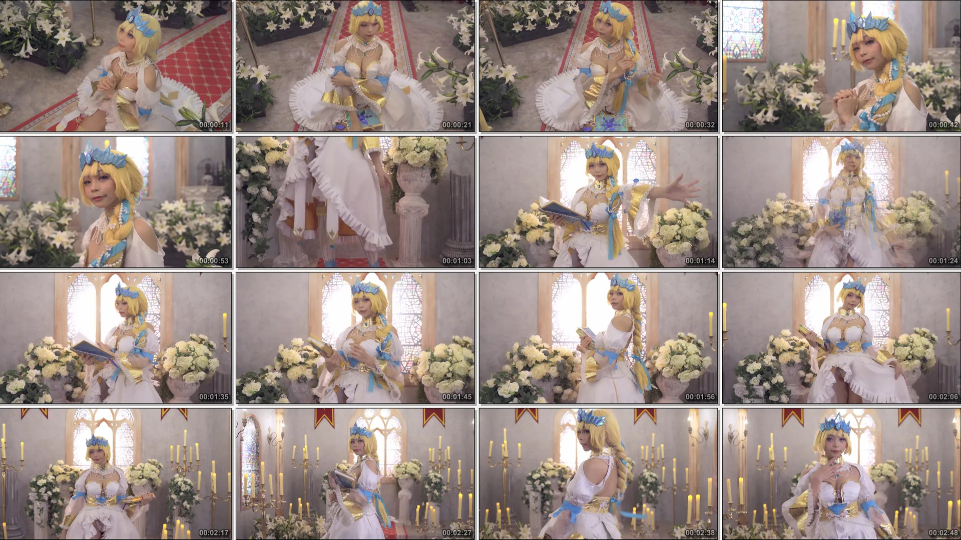 【カドリン仁美】【チェリーテイル シンデレラ】HTM-091: 白いお姫様