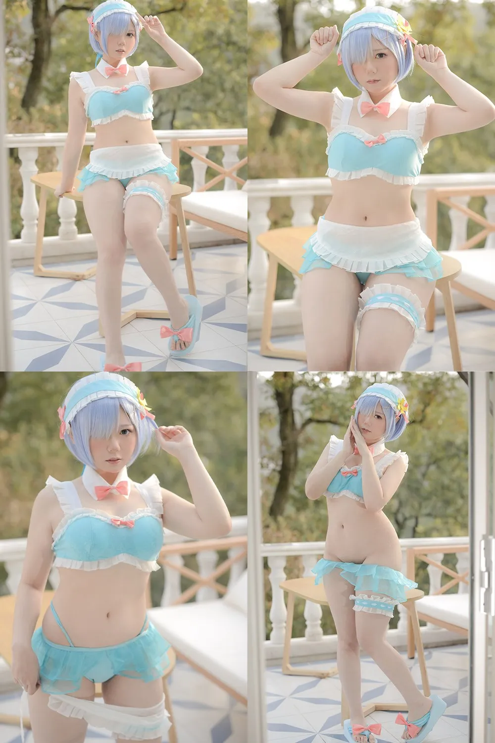 【リゼロ 水着レム】nikumikyo Vol.020 【きょう肉肉】