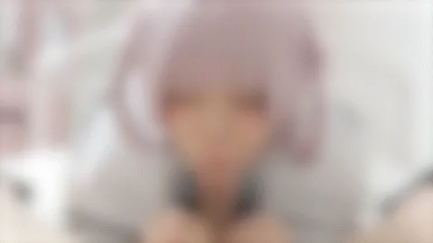 【よふかしのうた 七草ナズナ 同人AV】坂道系アイドルJDコスプレイヤーの美少女濃厚フェラで大量の精子を口内発射