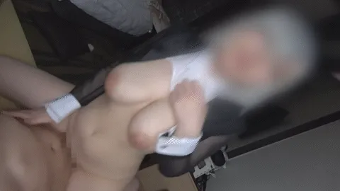 【田中ねね】【逆バニー】モザイク越しでもわかる圧倒的ルックス！雪の様に白くきめ細かい肌！実りに実った大きなHカップの乳房には綺麗なピンク色の乳首！現役の人気コンカフェ嬢兼【爆乳】レイヤーが全身痙攣アクメ交尾！