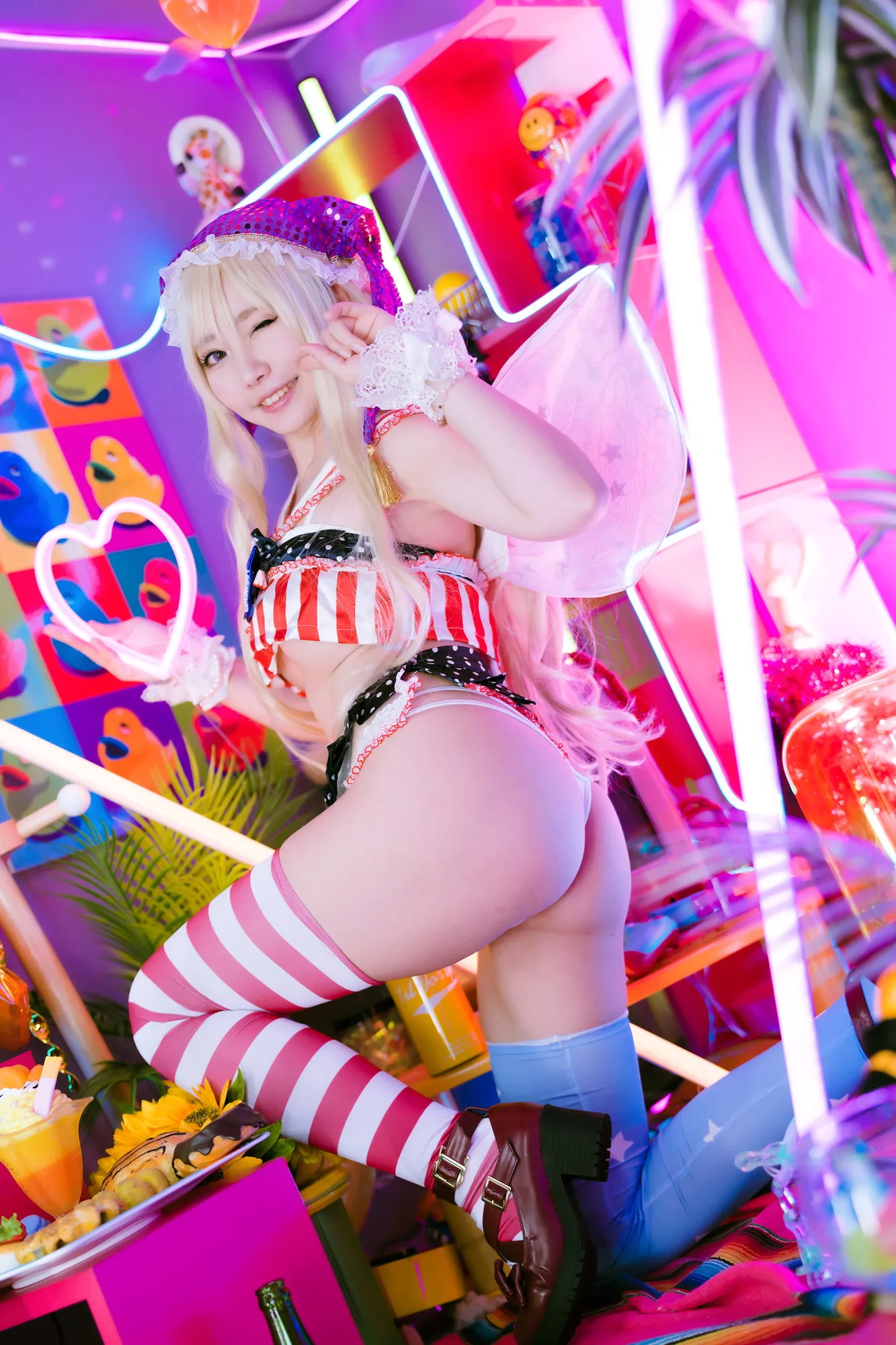 【天使みゅ。】Clown【東方Project クラウンピース コスROM】