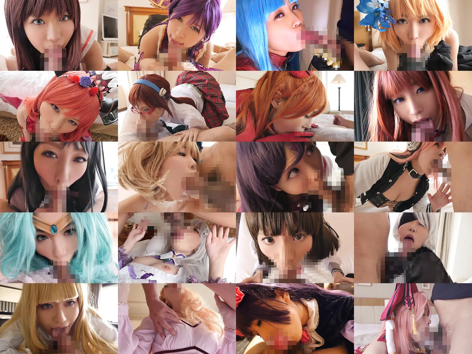 ※8月末まで限定※　怒涛の10時間！！圧倒的大ボリューム！こすっちフェラシーン総集編ヤベェッ！！喉奥ガン責め全力イラマ！顔アヘアヘよだれダラダラ！苦悶と恍惚のベストマッチ詰め合わせセット！！