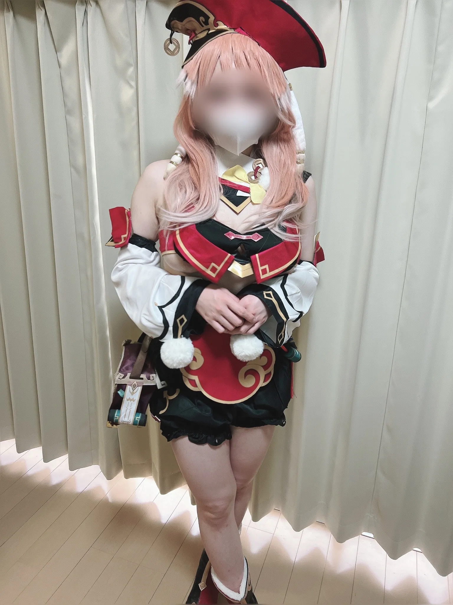 【原神 煙緋 同人AV】※超問題作【巨乳コスプレ】原〇Icupえ〇ひのパイズリ三昧！童貞くん含む素人さんが早ヌキしてタイム良かった上位2名が中出し
