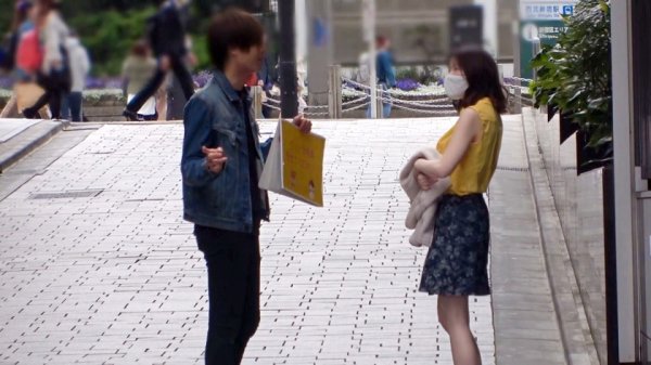 【中村ここね】マジ軟派、初撮。 1632 ペットの写真を見せるだけだったはずなのに…。いつのまにか自分がケモ耳つけて遊ばれちゃったスレンダー巨乳美女！ヨダレをダラダラと垂らしてよがる姿、ペットの素質あるよ！！