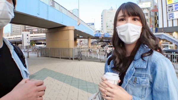 【乙葉ゆずき】マジ軟派、初撮。 1644 スプリットタンでフェラされる喜び！美脚が眩しいエステティシャンをナンパ成功！欲求不満気味のオマンコをガン突きされ、半べそかいたように喘ぎ散らす！