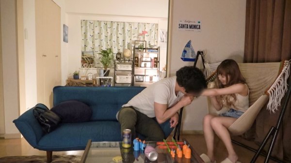 【来栖みく】百戦錬磨のナンパ師のヤリ部屋で、連れ込みSEX隠し撮り 213 もうすぐヤレそうな陽キャGALを家に連れ込み！イチャつきつつ罰ゲームで下着にさせたらスレンダーで巨乳で美尻の惚れ惚れするエロボディ！ローターとチ●ポでアンアン喘ぐ姿をバッチリ盗撮！
