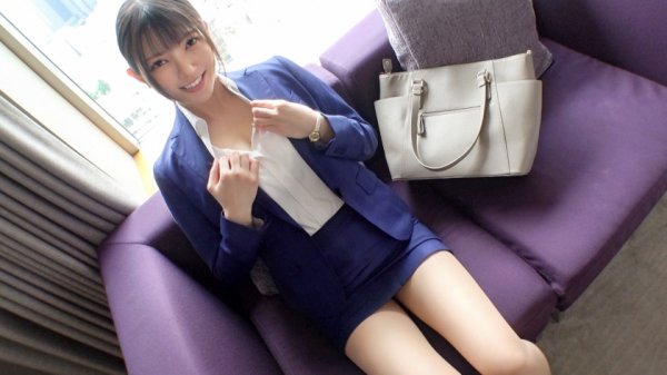 【堀越麻央】マジ軟派、初撮。 1658 スーツが似合いすぎな働くオンナをホテルに連れ込み！徐々に距離を詰めてくる男優をしかたなく受け入れてしまい…大量潮吹きでカメラを濡らし、激しいピストンにスレンダー美BODYがみだらに震える！