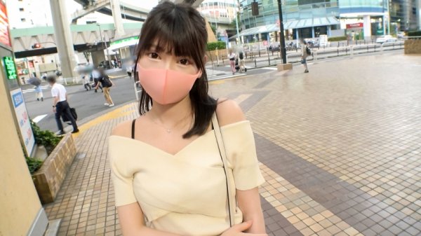 【白百合うた】マジ軟派、初撮。 1668 ナンパしようと思ったら突然の雨…萎えていたら雨宿り中の肩出し清楚女子を発見！押しに弱い彼女はスタイルの良さを褒められてつい股を開いてしまう…。大人しかったのにSEXになるとだらしなく喘ぎイキまくるギャップがエロい！