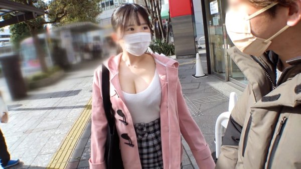 【柏木こなつ】マジ軟派、初撮。 1787 ちょい地味で押せばヤレそうな雰囲気がたまらんJDをナンパ！胸の谷間にパンチラに…スキの多さがまたエッチ！照れつつも流されSEX！ハリのあるデカ乳と美尻が弾ける！