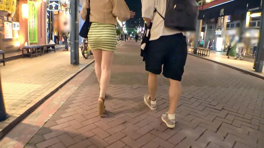 【花咲ゆりか】マジ軟派、初撮。 1813 月島のもんじゃストリートで出会った学生と夜景のキレイなホテルで…。超潮吹き体質！手マンで何度も何度もスプラッシュ！敏感すぎるオマ●コに巨根にトドメを刺され大絶頂！