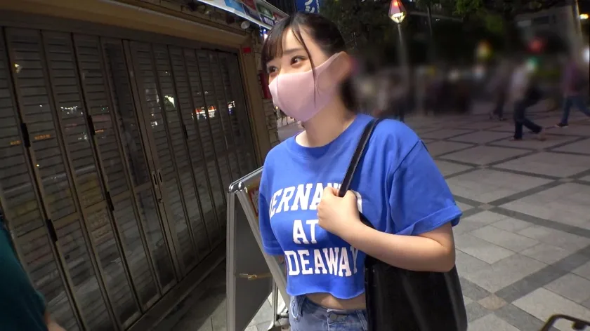 【春菜あいり】マジ軟派、初撮。 1848 短いデニムスカートから伸びる白くてムチムチの太ももにチンピク必至！体の柔らかさに自信ありの彼女！開脚でパンツ丸見えなんですけど、もう手出しちゃっていいですか？拒否りつつもなんやかんやで脱がされて…