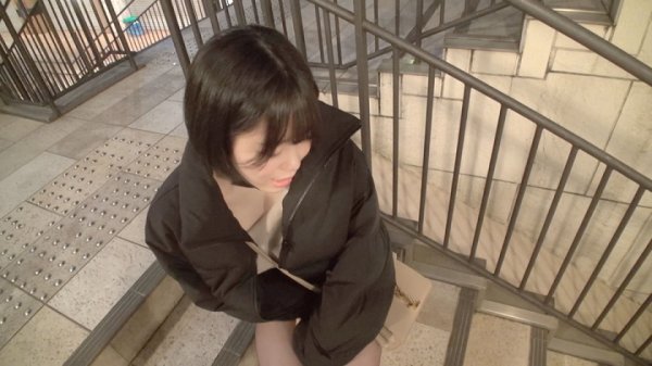 【朝日りん】ナンパコ No.20 2軒目行こうか迷っていたショートヘアの巨乳女子大生をナンパして連続中出し！【JD】