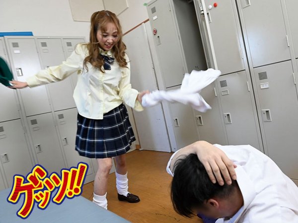 【霜月るな 他】校内にはびこる下着泥棒を捕まえた正義感が強いギャルが逆ギレした犯人にデカチン非道3P追い打ち鬼畜中出し後…号泣