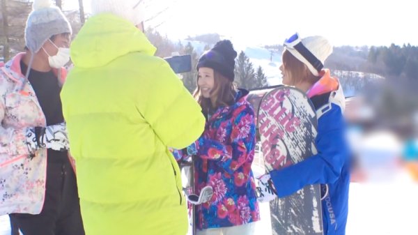 とろけるキスで鉄壁美少女のガードを溶かせ！！スレンダー巨乳（Hカップ）のスノボJDと彼に内緒でアツアツ浮気SEX！！！