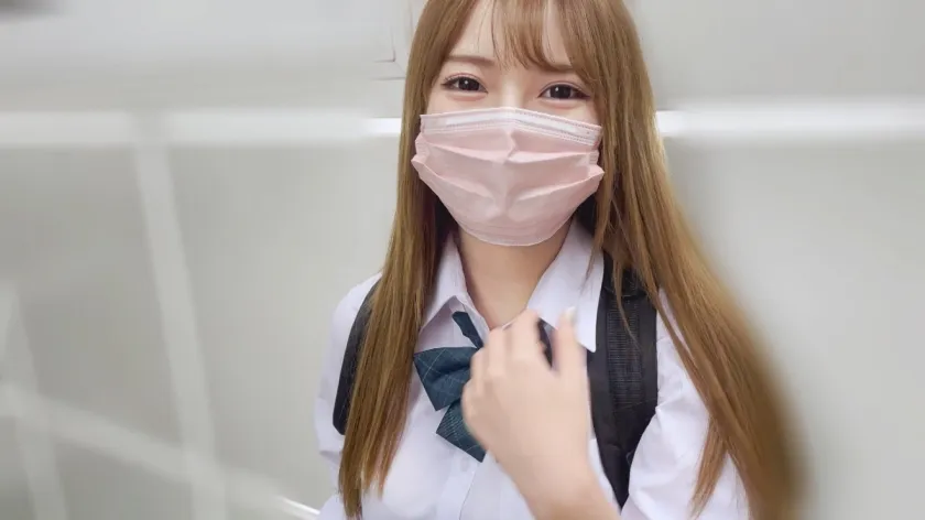 【蘭々】【JK】ヲタク気質な巨乳J〇に中出し！男の視線を独り占めする美貌とおっぱいを併せ持つ制服美少女☆自宅に連れ込み生チン突っ込んだハメ撮り記録