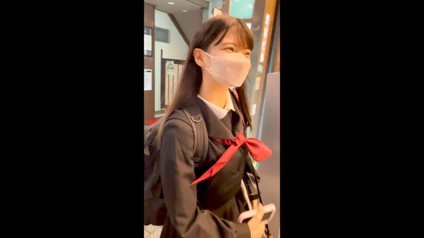 【花井しずく】【DカップJKハメ撮り流出】【清楚系ビッチ！！】自分のキレイな身体を残したい…！県立学校に通う地味目なJ系が部活帰りに中出しハメ撮り！！