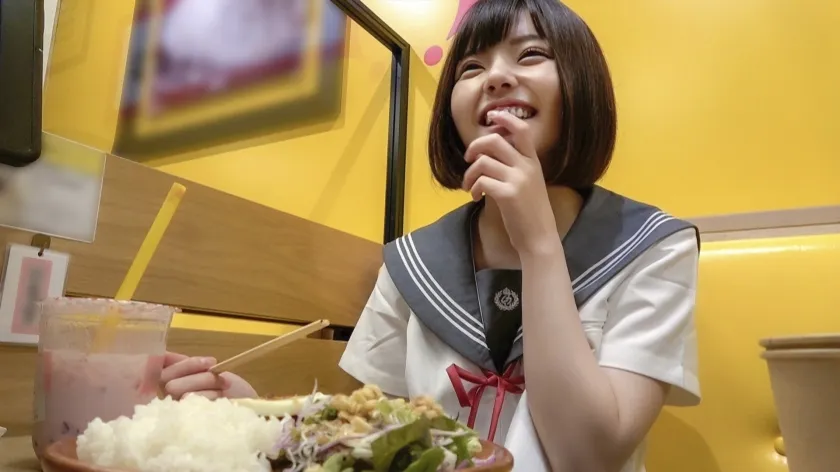 【援交ロリJKハメ撮り】円光なう。ちっぱいミニマム炉利っこ18歳 市井結夏