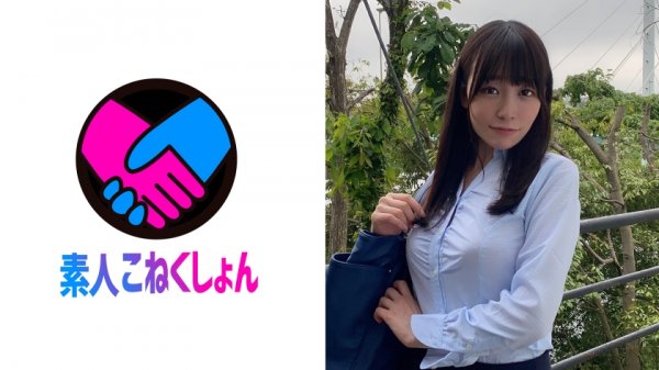 【Gカップ清楚系OL】会社の外階段で惜しげもなく露出する清楚系美女！彼女の大胆露出オナニーに興奮した僕のフル勃起チンポをエロい手つきで握られ…。